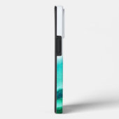 Chic Stylish Green Mountains Landscape Monogrammin Case-Mate iPhone Case (Achterkant / Rechts)