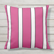 CHIC & STYLISH_MODERN HOT PINK & WHTIE STRIPES