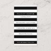 Chic & Stylish Wedding Dress Bridal Boutique Visitekaartje (Achterkant)