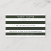 Chic Sunflower Wedding Dress Bridal Boutique Visitekaartje (Achterkant)