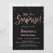 Chic Surprise ELKE AGENTSCHAP Roos Gold Kaart (Voorkant)