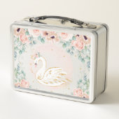 Chic Swan Princess Blush Poppy Floral Gold (Achterkant)