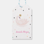 Chic Swan, sterren, prinses Cadeaulabel (Voorkant)