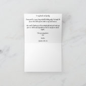 Chic Sweet 16 Paarse glitter dank u Bedankkaart (Binnen)