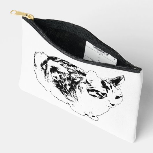 Chic Tabby Lines, Winter Pools Etui (Open)
