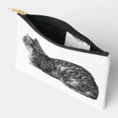 Chic Tabby Texture Pouch Etui (Open)