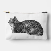 Chic Tabby Texture Pouch Etui (Voorkant)