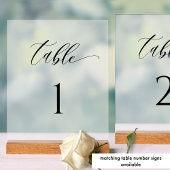 Chic Tafel Trouwplan Kaart Frosted Style Acryl Bord