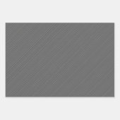 Chic Tartan Blue Grey Black Pattern Inpakpapier Vel (Voorkant 3)