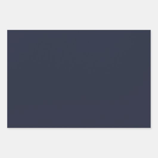 Chic Tartan Blue Grey Black Pattern Inpakpapier Vel (Voorkant 2)