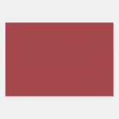 Chic Tartan Burgundy, zwart en wit Inpakpapier Vel (Voorkant 2)