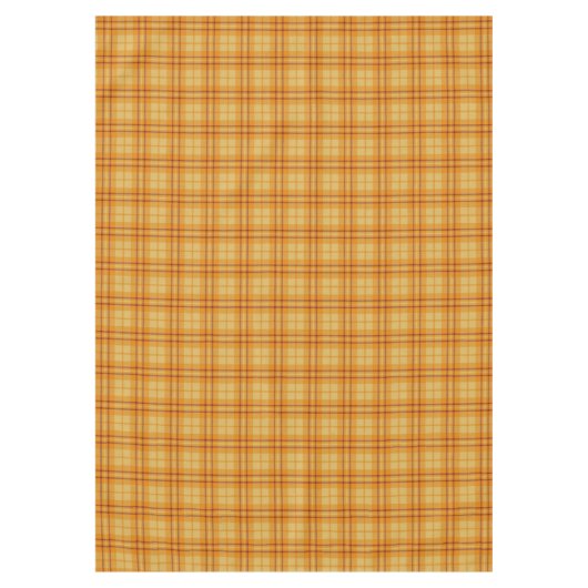 Chic Tartan Tablecloth Minimalist Thanksgiving Tafelkleed (Voorkant)