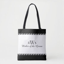 CHIC TAS_MOEDER VAN DE BRUIDEGOM_ZWART & WIT