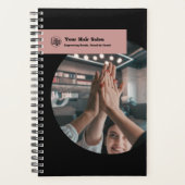 Chic Team Afbeelding Hair Salon Afspraakboek Planner (Voorkant)