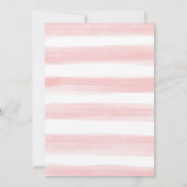 Chic Teddy Bear Pink Floral Balloons Birthday Girl Bedankkaart (Achterkant)