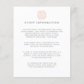 Chic-Tegels elegant tijdloze budgettrouwdetails (Voorkant)