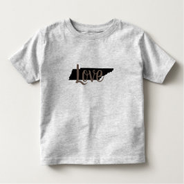 chic TENNESSEE LOVE schrift op grijs | Kinder Shirts