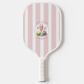 Chic Tennis Social Club Vrijgezellenweekend Pickleball Paddle (Voorkant)