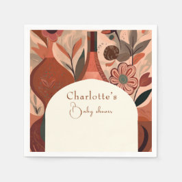 chic Terracotta boho baby shower Servet