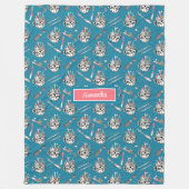 Chic terug naar school cadeau deken met aangepaste (Voorkant)