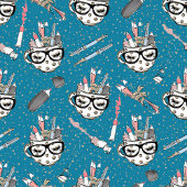 Chic terug naar school cadeau deken met aangepaste