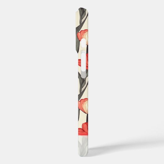 Chic Thank You Gift Tulip Name Case-Mate iPhone Case (Achterkant / Links)