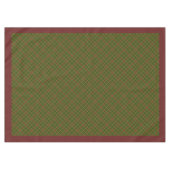 Chic Thanksgiving Tartan Tablecloth Rustic Fall Tafelkleed (Voorkant (Horizontaal))