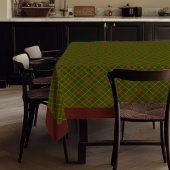 Chic Thanksgiving Tartan Tablecloth Rustic Fall Tafelkleed
