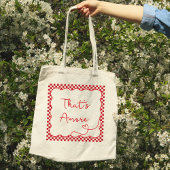 Chic 'That's Amore' Italiaans-thema Tote Bag