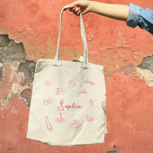 Chic 'That's Amore' Italiaans-thema Tote Bag