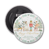 Chic The Nutcracker Ballet Merry Kerstparty Button Flesopener (Voorkant)