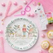Chic The Nutcracker Ballet Merry Kerstparty Papieren Bordje (Feest)