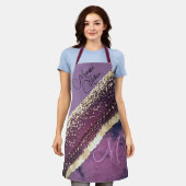 Chic Tie Dye Monogram Coin Hip Scarf Schort (Gedragen)