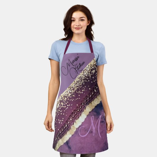 Chic Tie Dye Monogram Coin Hip Scarf Schort (Gedragen)