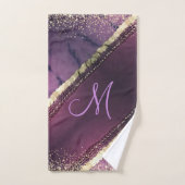 Chic Tie Dye Monogram Gypsy Scarf Bad Handdoek (Handdoek)