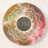 Chic Tie Dye OM Zandsteen Onderzetter (Voorkant)