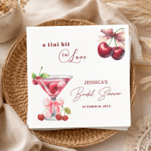 Chic Tini Bit in Love Cherry Martini Bruiloftsfees