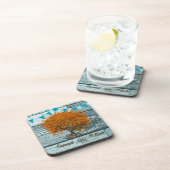 Chic-Tortelduifjes van het Bundelland die in een b Bier Onderzetter (Rechterzijde)