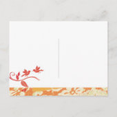 Chic Tortelduifjes Wedding Save the Date Aankondigingskaart (Achterkant)