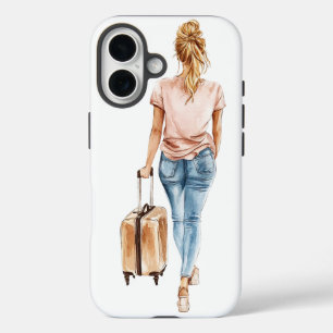 Chic Travel Girl Hoesje