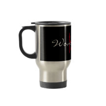 CHIC TRAVEL MUG_"MR WONDERFUL"
