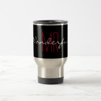 CHIC TRAVEL MUG_"MR WONDERFUL"