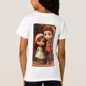 "Chic & Trendy Meisjes T-Shirt – Stijlvolle Casual (Achterkant)