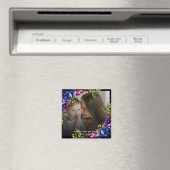Chic Tropical Boho Floral Moederdag Gift Magnet (Insitu (Vaatwasser))