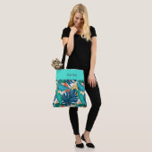 Chic Tropical Monogrammed Canvas tas (Op model)