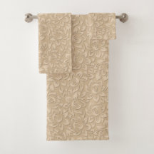 Chic Tropical Taupe | Abstracte Floral