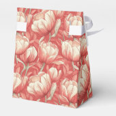 Chic Tulip Fantasy City Bruiloft Bedankdoosjes (Achterkant)