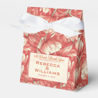 Chic Tulip Fantasy City Wedding Bedankdoosjes