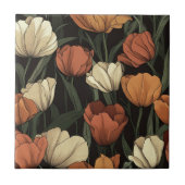 Chic  Tulp Keramische Tegel voor Keuken Vloer Tegeltje (Voorkant)