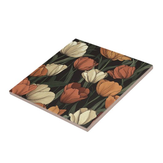 Chic  Tulp Keramische Tegel voor Keuken Vloer Tegeltje (Zijkant)